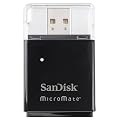 Sandisk MicroMate SDDR-113 - Card Reader / Writer (SD, SDHC) - Hi-Speed USB Black in Colour