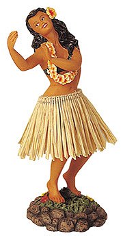 HULA GIRL DASHBOARD SHAKER BOBBLE - HULA DANCER