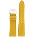 Watch Band Genuine Leather Lizard Grain Yellow 16mm