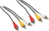 3 x Phono Plugs to 3 x Phono Plugs