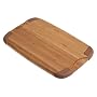 Trudeau Bamboo 12 by 7-1/2  Inch Kitchen Board