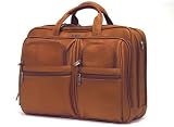 Business/Computer Cases Leather Double Gusset Portfolio