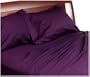 Wamsutta 360-Thread-Count Classic Supima Twill Twin Flat Sheet, Eggplant