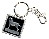 Black Labrador Retriever Key Chain