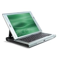 Acer TravelMate C213TMi 12 Zoll XGA Tablet Notebook (Intel Core 2 Duo T5500 (1,66GHz), 512MB RAM, 80GB HDD, DVD-Dual DL (slot), nVidia GeForce7300 Go TurboCache, XP Tablet)