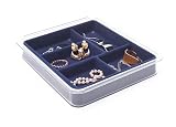 Jewelry Stax - 5-compartment Jewelry Organizer - (Midnight Blue)