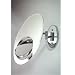 Zadro Swivel Wall Mount Mirror with Inset 5x - 7x CHROME OVW5