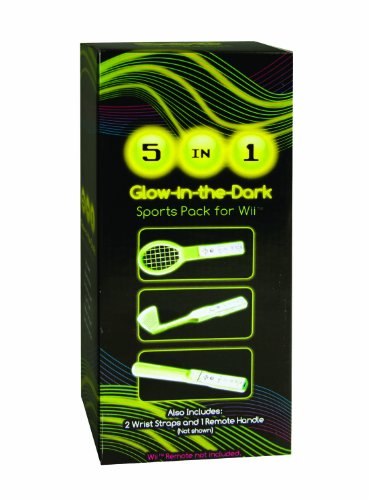 Wii 5-in-1 Glow in the Dark Sports Pack