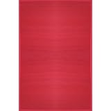 Villager Crimson Bamboo Rug 7' x 10'