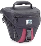 Yellowstone, Black w/ Dark Blue Camera Bag for the new digital SLR bodies with up to a four inch lens attached