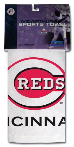 Cincinnati Reds Sports Towel (White)