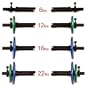 Danskin 4-in-1 Foam Padded Barbell Set