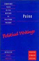 Paine: Political Writings (Cambridge Texts in the History of Political Thought)