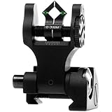 Troy Industries Folding Di-Optic Aperture Tritium Battle Sight Rear