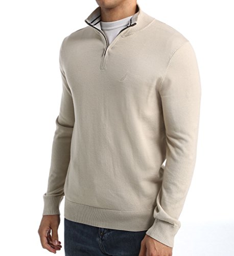 Nautica Men's 1/4 Zip Sweater