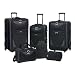Travelers Club 6-pc. Two Tone Luggage Set - Black