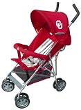 Fan Creations University of Oklahoma Deluxe Umbrella Stroller in Red and White