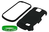 Black Rubberized Hard Case for Samsung Intercept M910 Phone, Sprint