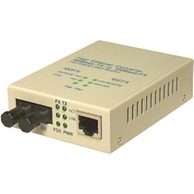 SIIG Fiber Optic Converter- St Fast Enet 100BTX To 100Bfx