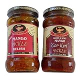 Indian Indulgence Mango Pickle set Relish and Gor keri by 