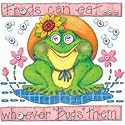 Frogs-Bugs Them Adult T-Shirt