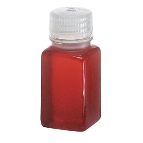 Thermo Scientific Nalgene square high-density polyethylene wide-mouth bottle, 60 mL