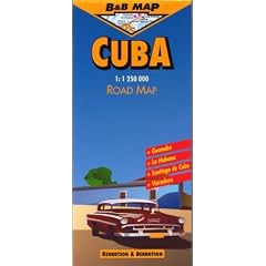 B & B Map, Cuba (B&B maps)