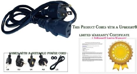 UpBright® AC Power Cord 4 Numark NS7FX DJ Performance Controller