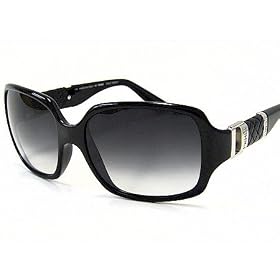 FENDI FS-445 FS445 Black 001 Sunglasses Grey Lenses Size: 59-17-130