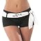 Womens Mossimo® Boyshort Swim Bottom with Embroidered Belt
