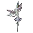 Pink Magic Fairy Flower Pin Brooch