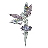 Pink Magic Fairy Flower Pin Brooch