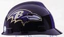 MSA Safety Works 818417 NFL Hard Hat, Baltimore Ravens