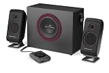 Altec Lansing VS2421 2.1 Music and Gaming Stereo Speaker System with Microphone (Black)