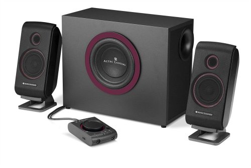 Childrens Toyshop  Computer : Altec Lansing VS2421 Powerful full spectrum sound from custom-engineered, dual 2.5" satellite speakers and a slim 5.4" subwoofer