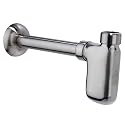 Decolav 9100-SN Decorative Bottle Trap, Satin Nickel