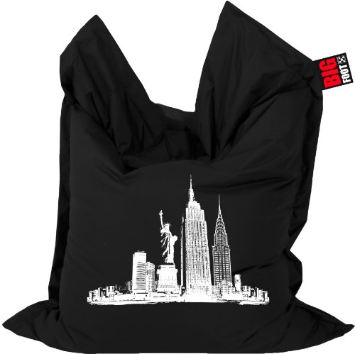 Magma-Heimtex 28782 01 Big Foot Skyline 140 x 180 cm, schwarz Preisvergleich