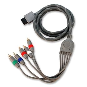 Wii ezGold HD Pro Component AV Cable
