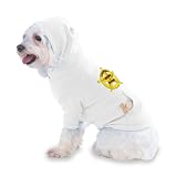 VOLUNTEER SPERM PATROL Hooded T-Shirt for Dog or Cat X-Small (XS) White