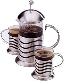 LaCafetiere Wave 8 Cup Cafetiere & 2 Wave Cups Giftset  from La Cafetiere
