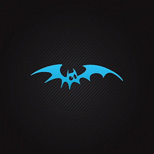 Stickers Decal Dracula Vampire Bat Weatherproof Sailboat Specialty S Sky Blue (18 X 4.96 In)