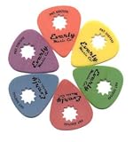 Everly Star Grip Guitar Pick Dozen, Blue 1.0MM