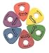 Everly Star Grip Guitar Pick Dozen, Red .50MM