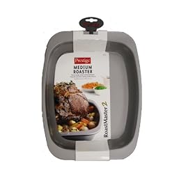 Prestige BakeMaster 2 Oven Roaster, Medium, 33 cm x 27 cm