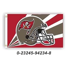 NFL Tampa Bay Buccaneers 3' X 5' Banner Flag