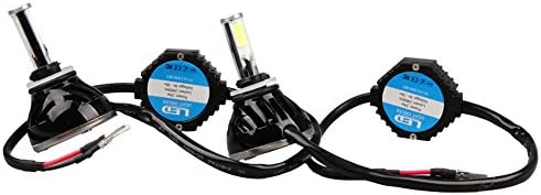 UPANTECH Car Led Headlight Bulbs 880/881 6000K 4000lm 40W All-in-one Conversion Kit Bright Cool White Light 1 Set of 2 Bulbs