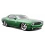 Remote Control 2006 Dodge Challenger RC Car 1:24 Green