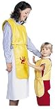 ADULT NYLON APRON YELLOW