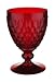 Villeroy & Boch Boston Red Crystal Clarets, Set of 4