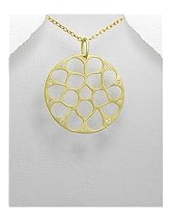 CZ Pendant Necklace In 92.5 Sterling Silver